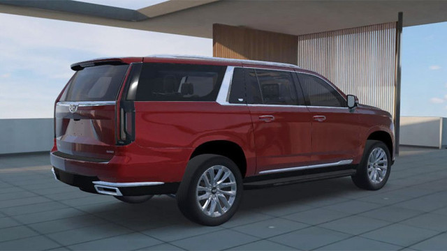 Debuted the new long Cadillac Escalade ESV