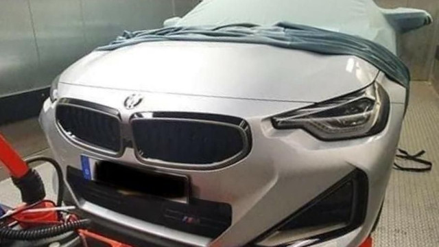 The latest BMW 2-Series Coupe declassified in the first photo