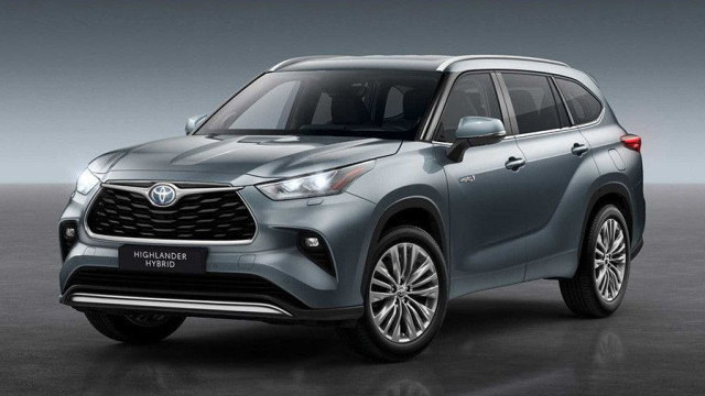 Toyota Highlander of the new generation appeared in all its glory