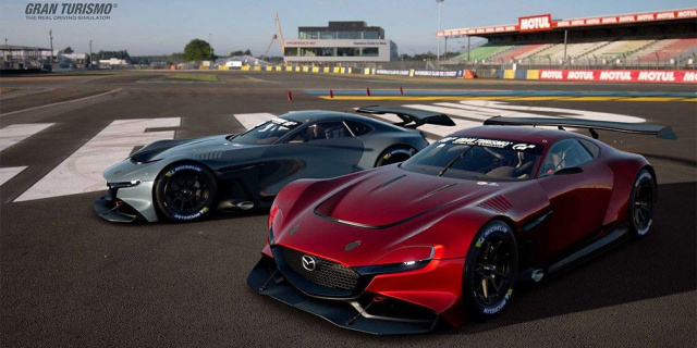 Mazda virtual sports car equipped with a rotary engine (VIDEO)