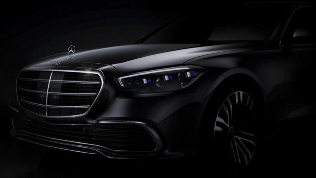 The first photo of the new Mercedes-Benz S-Class