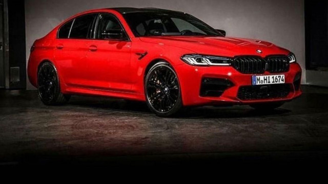 The updated BMW M5 declassified earlier