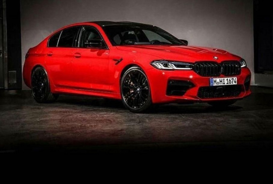 The updated BMW M5 declassified earlier