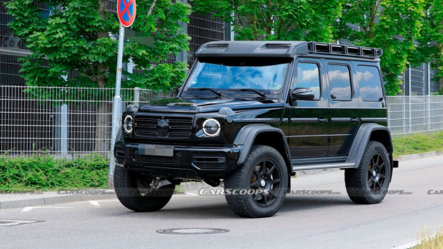 Mercedes began testing the most extreme variant of the latest G-Class