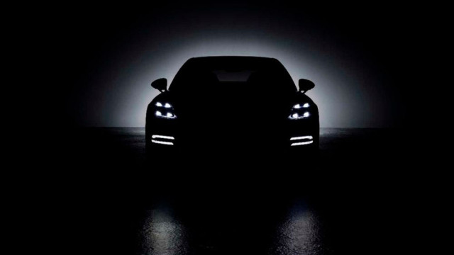 Porsche has published a teaser for the updated Panamera