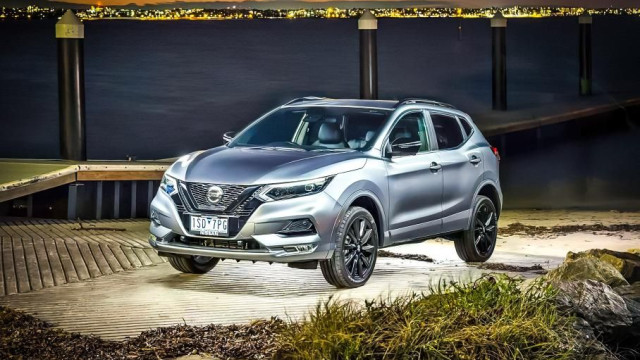 Nissan Qashqai appeared in the "night" version