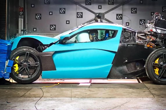 Crash test of two Rimac hypercars cost $4.2 million