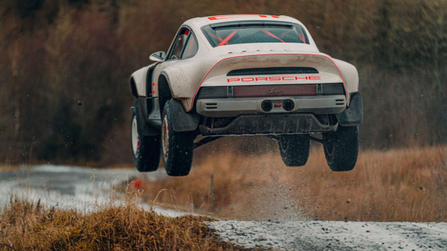 Porsche created an all-terrain vehicle from a classic sports car