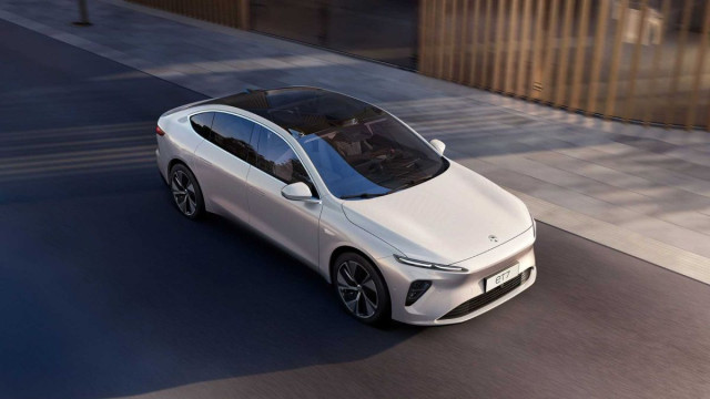 NIO electric car has a range of more than 1,000 km