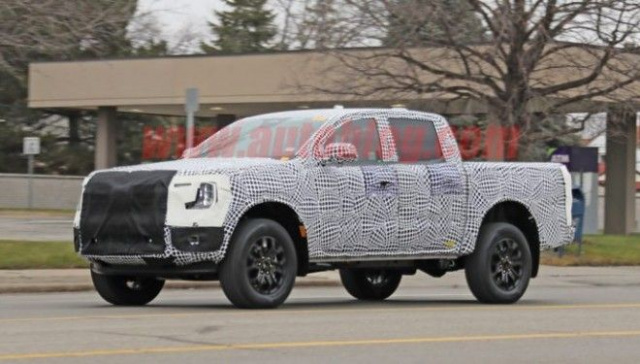 First tests start for the new Ford Ranger