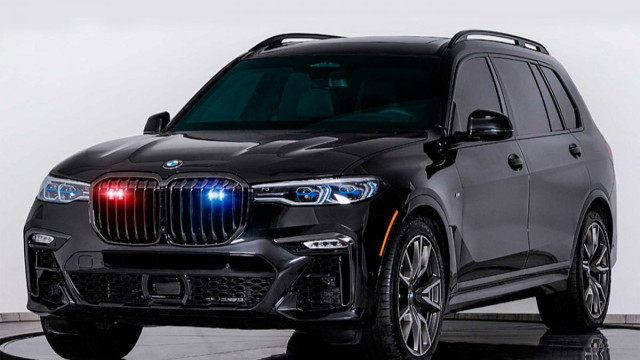 BMW X7 crossover turned into a real armored car (VIDEO)