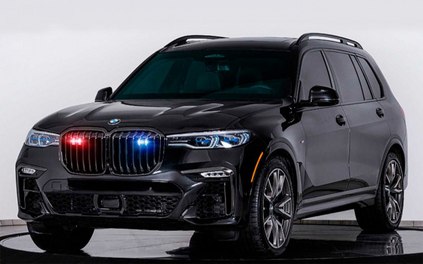 BMW X7 crossover turned into a real armored car (VIDEO)