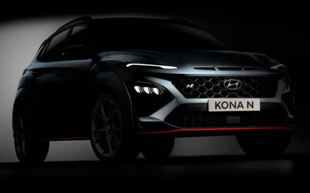 Hyundai Kona sports version declassified by design