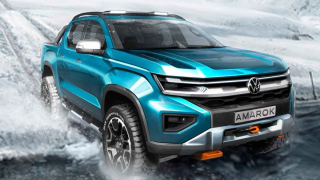 This is what the new Volkswagen Amarok will look like