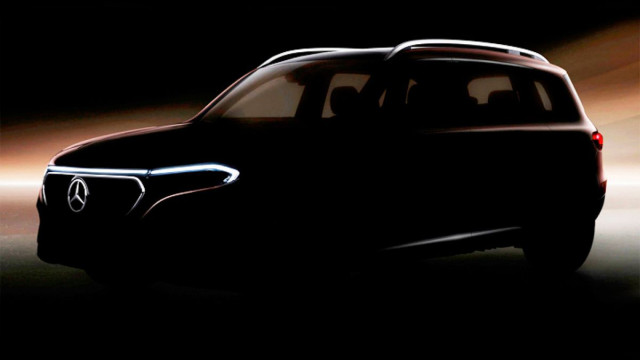 Mercedes unveiled the silhouette of its newest compact crossover