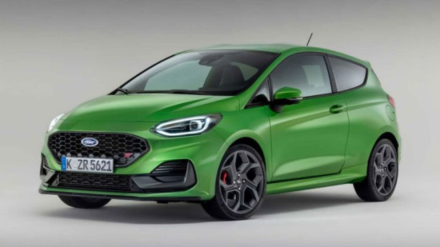 Ford Fiesta hatchback debuted in Europe