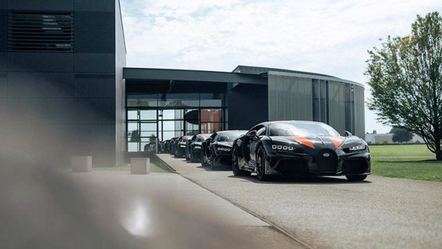 First Bugatti Chiron Super Sport 300+ left the assembly line
