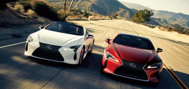 Lexus LC500 coolly updated 