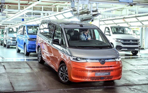 Volkswagen Multivan T7 hits the assembly line
