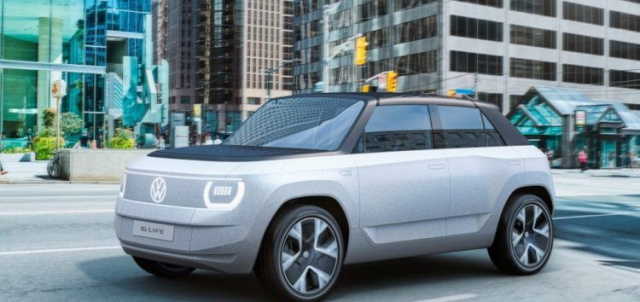 Volkswagen debuted its newest electric car 