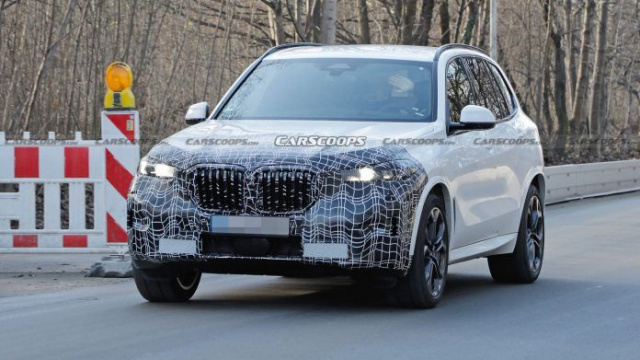 Renewed BMW X5 starts its tests in Germany