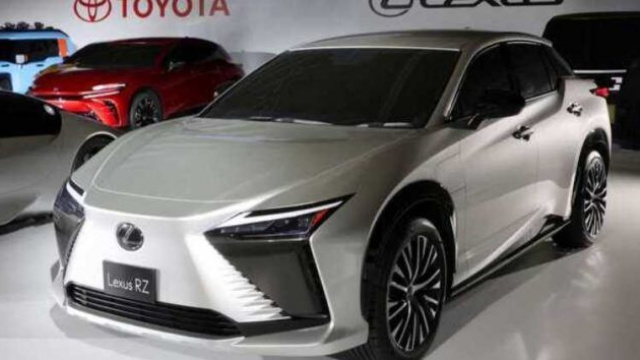 The photo of the future Lexus RZ 450e has appeared in the network