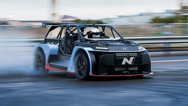 The Hyundai RN24: Unleashing the Power of Electric Sideways Drifting