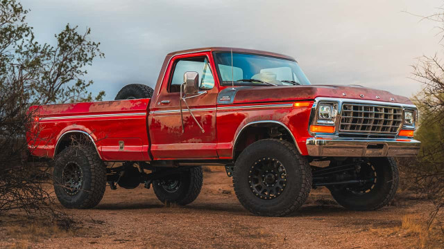 Experience the Timeless Charm of Classic Trucks with This Restored Ford F-250 Highboy