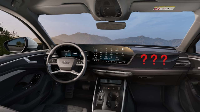 2025 Audi A6 Base Model Showcases an Unusual Dashboard Design