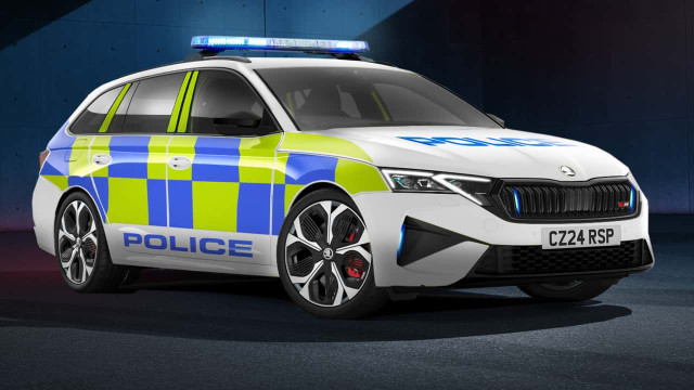 Skoda Revamps GTI Station Wagon for High-Performance Police Duties