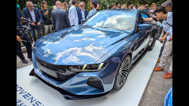Zagato Enhances BMW M4 Convertible with Signature Double Bubble Roof