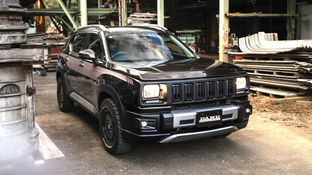 Honda WR-V Receives Jeep Cherokee-Inspired Makeover by Japanese Tuner
