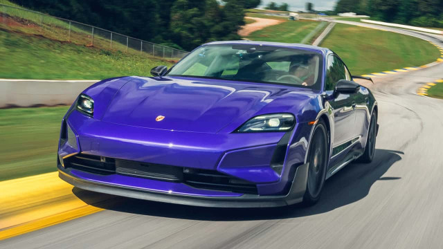 Porsche Taycan Turbo GT Sets New Production EV Lap Record