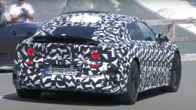 AMG's Latest 4-Door Hypercar Spotted Undergoing Alpine Trials