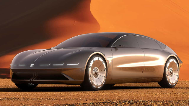 Buick Introduces a New Retro-Futurist Sedan Concept in the Chinese Market
