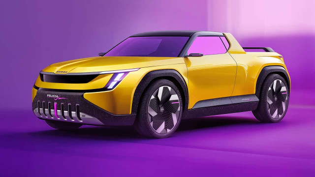 Skoda Revives Iconic Pickup with a Fresh 2025 Design