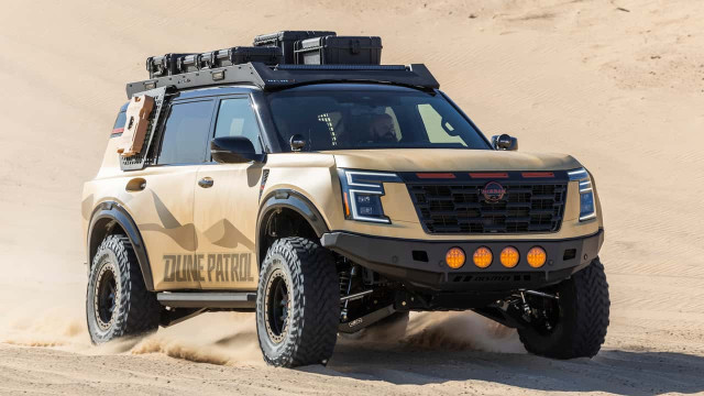 Dune Patrol: Nissan Armada Packs a Vault of Prototype Nismo Off-Road Parts