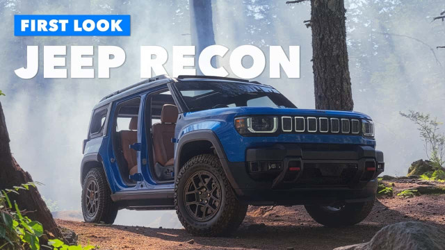 Jeep’s First-Ever Electric Off-Roader: An Early Look at the Recon