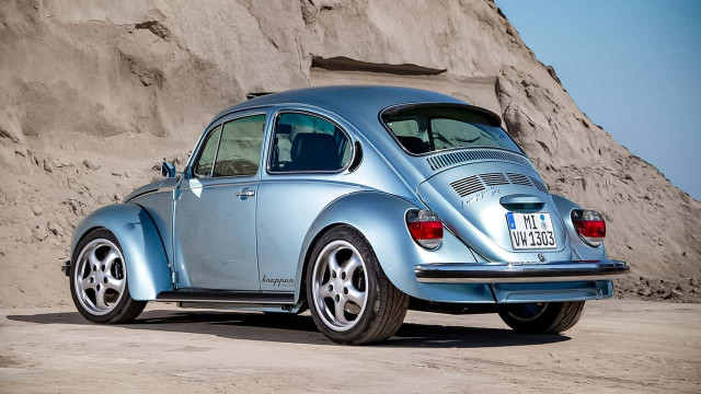How a Classic VW Beetle Was Transformed Into a 600-HP Electric Beast