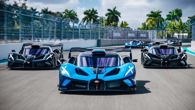 Bugatti Bolide Thrills Drivers on Miami’s Formula 1 Circuit