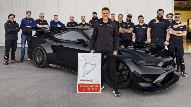 Ford Mustang GTD Competition Smashes Corvette ZR1X Nürburgring Record with 6:40 Lap