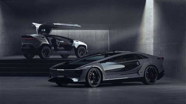 Ceer Exobot electric sedan and SUV become Saudi Arabia's first production vehicles with up to 1,111 hp