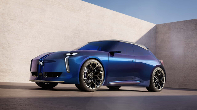 DS Unveils the F3VER Electric Concept with Animated Lighting Ahead of Paris Debut