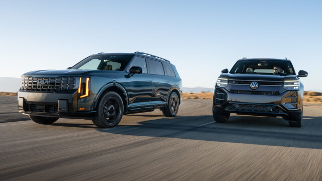 2027 Kia Telluride Hybrid beats redesigned Volkswagen Atlas in comparison test