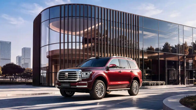 Great Wall Reveals 2027 Tank 500 SUV With Hesai LiDAR and Deep Burgundy Finish
