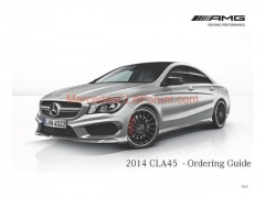 Mercedes CLA45 AMG Ordering Guide Leaked pic #576