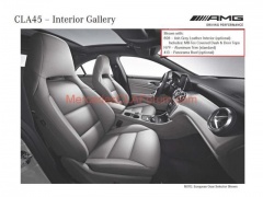 Mercedes CLA45 AMG Ordering Guide Leaked pic #579
