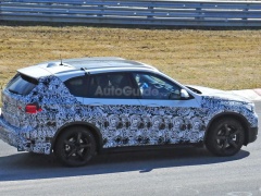 Second generation BMW X1 Surprised Spies during Its Testing on the Nurburgring pic #4204