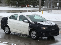 2018 Sonic Sedan from Chevrolet is being tested in Detroit pic #5012