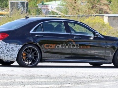 S-Class Facelift From Mercedes-Benz Was Spotted Testing On AMG S63 Version pic #5316